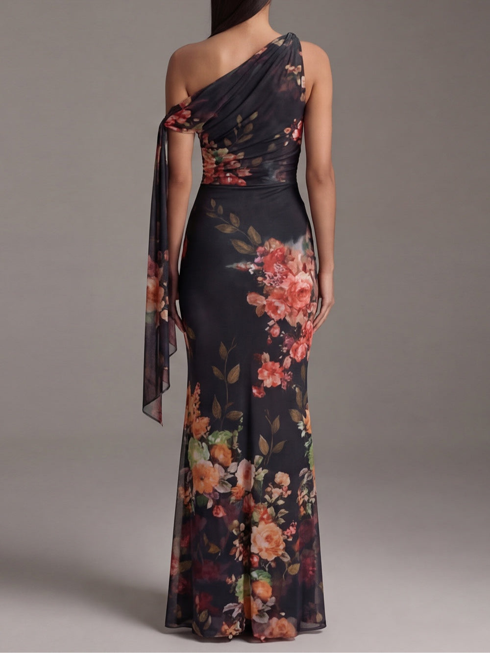 Tamsin™ | Elegantna Duga Haljina s Jednim Rame