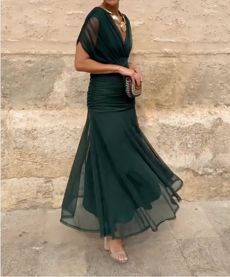 Althea™ | Haljina wrap s elegantnom fluidnom linijom