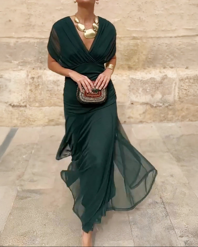 Althea™ | Haljina wrap s elegantnom fluidnom linijom