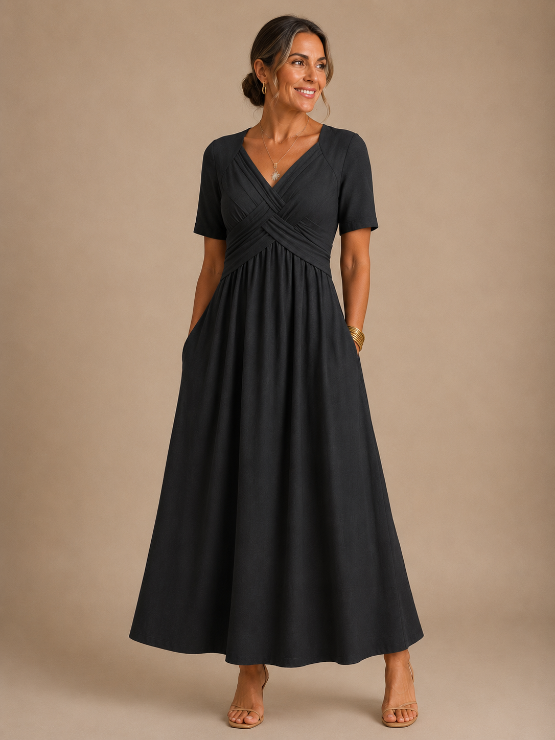Angeli™ | Elegantna Midi Haljina
