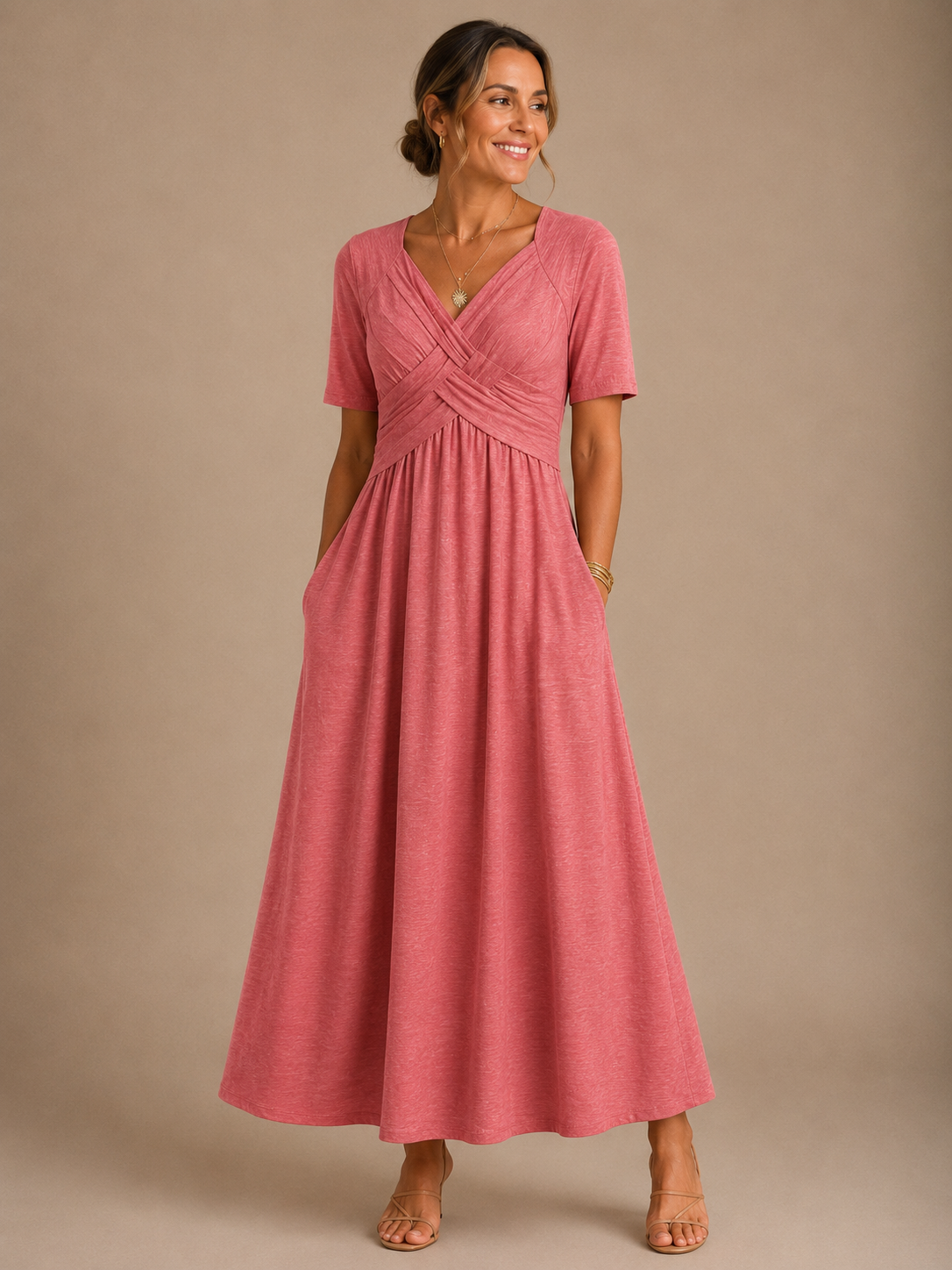 Angeli™ | Elegantna Midi Haljina