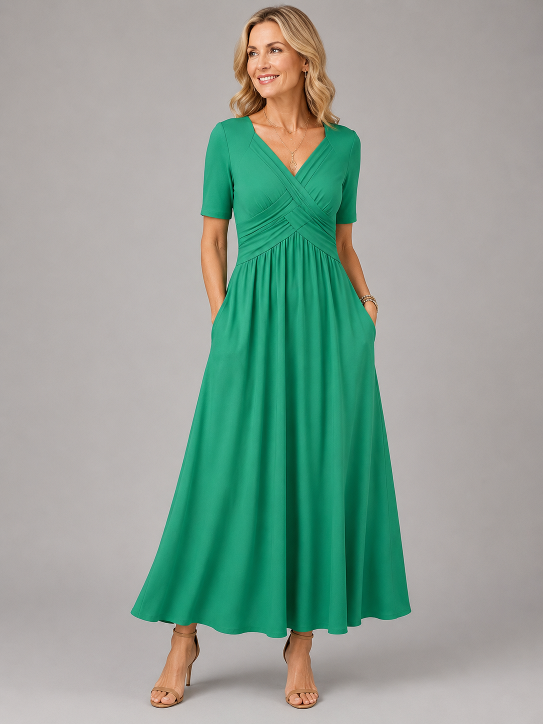 Angeli™ | Elegantna Midi Haljina